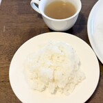 イッショウ アジル - ライス      スープ付き