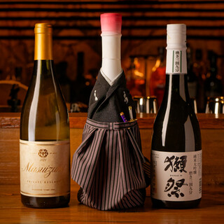 利き酒師が厳選。鮨の旨味をさらに引き立てる美酒が勢揃い