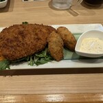 玄海 本まぐろ 鷹島 - ふわっさくっアジフライ、カキフライ