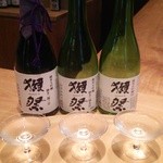 獺祭Bar 23 - ３種おためし