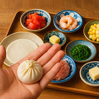 【小籠包の手包み体験】やってみ小籠包♪