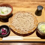 そばと天ぷら 石楽 - しらす丼とそばセット