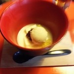 とうふ屋うかい - 焦がし麦アイス