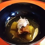 とうふ屋うかい - ナスとウナギ