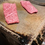 Sake Sakana Shunsai Rikari - 瓦焼き　倉石牛