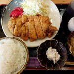 東京食堂 - チキンカツ定食･ライス大盛