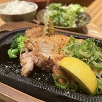 鶏ネギ塩ステーキ