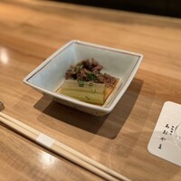 鉄板焼き あおやま - 時雨煮とふき