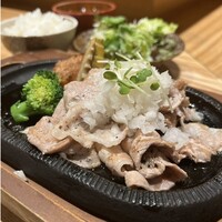 焼きしゃぶ鬼おろしポン酢