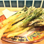 BOXX TOKYO - 行者にんにくの天ぷら