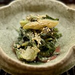 鎌倉 北じま - 山菜の胡麻和え