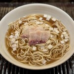 鎌倉 北じま - ミンク鯨のラーメン
