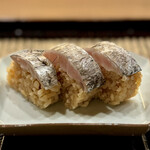 鎌倉 北じま - 太刀魚の棒鮨