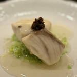 鎌倉 北じま - ヒラマサの焼きしゃぶ