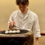 鎌倉 北じま - ヒラマサの焼きしゃぶ