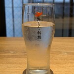 牛たんの檸檬  - お冷や（グラス）