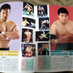 麺ジャラスK - ’94サマーアクションシリーズⅡのパンフ　故三沢光晴さんもまだまだ若かった！