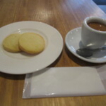 カフェ クラッシー - 料理写真:エスプレッソとサブレ