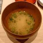 千葉たかおか - 味噌汁