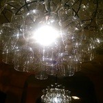 グラスシャンデリア