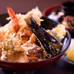 三河屋 - 特上天丼