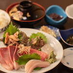三河屋 - 刺身御膳 