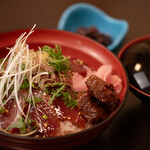 三河屋 - 地かつおづけ丼