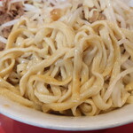 ラーメン二郎 - 麺