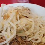 ラーメン二郎 - ヤサイ（そのまま）