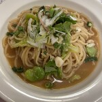 シャンゴ - ヤリイカと野菜の和風スパゲッティ