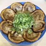 大分ラーメン十八番 - 今回の十八番ラーメン中盛り