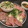 炭火焼肉ホルモンしま田 - ホルモン刺し3点盛り (豚)