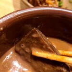 中華蕎麦 とみ田 - 材木のような素敵なメンマ