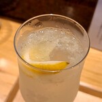 中華蕎麦 とみ田 - 果肉浮いてる～♪