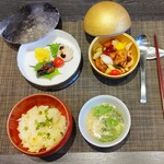 創作四川料理 廣明 - 廣明ランチ 彩り野菜酢豚