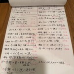 味処 高雄 - メニュー