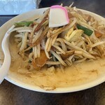 極濃湯麺シントミ - 濃厚タンメン③