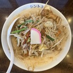 極濃湯麺シントミ - 濃厚タンメン①