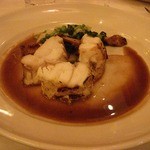 Chez Panisse - メインは鮟鱇の赤ワインソース