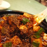 陈麻婆豆腐 - 麻婆豆腐、最初から花椒がいっぱい