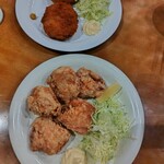 居酒屋 千 - 厚切りハムカツととりの唐揚