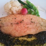 ムッシュのランチ 魚介(舌平目のムニエル)UP♪