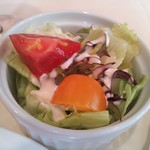 ムッシュ - ムッシュのランチ ミニサラダ♪