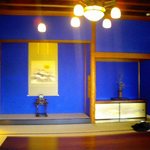 辻家庭園 - 母屋の「群青の間」