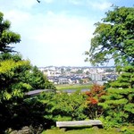 辻家庭園 - 母屋からの眺望