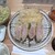 とんかつ 幻水豚 - 料理写真:上おまかせ定食　手前がシャトーブリアン、奥がリブロース