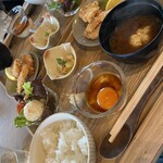 Beans cafe .miyama - 湯葉づくしセット