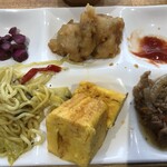 ABホテル - 料理写真:よくあるメニューでした。