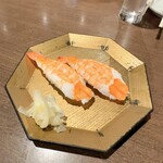 ざうお - ボイル海老握り