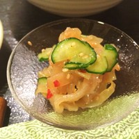 鮨 えい輝 - くらげの酢の物